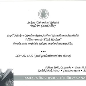 Serpil Özbek - "Milenyumda Türk Kadını" (1999)